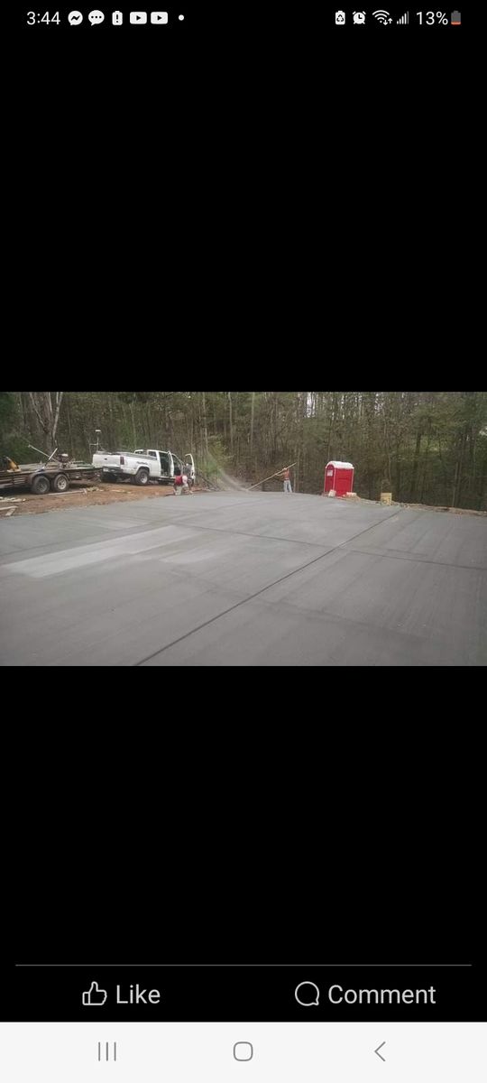 Concrete Slab Construction for PMR Construction in Rossville, GA