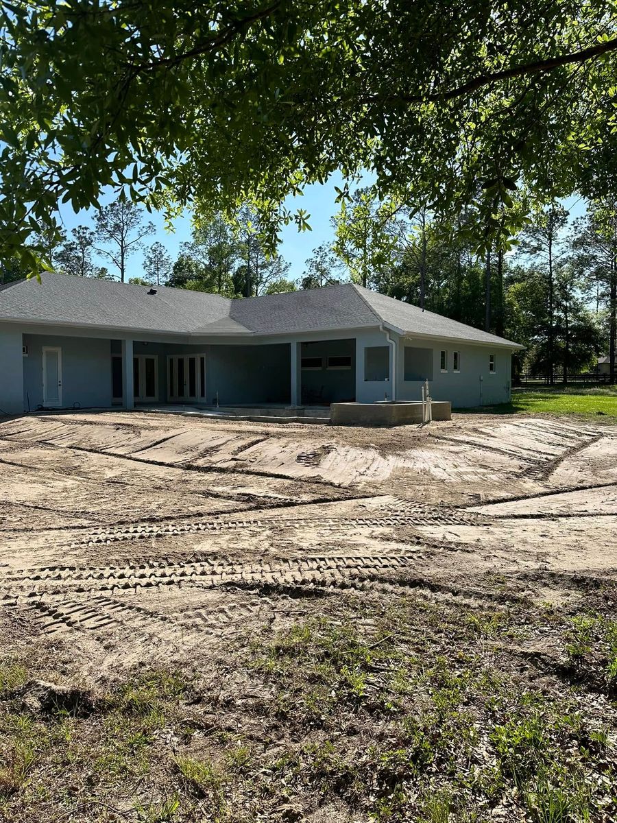 Residential & Commercial Excavation for Orange Cypress Land Services in DeLand, FL