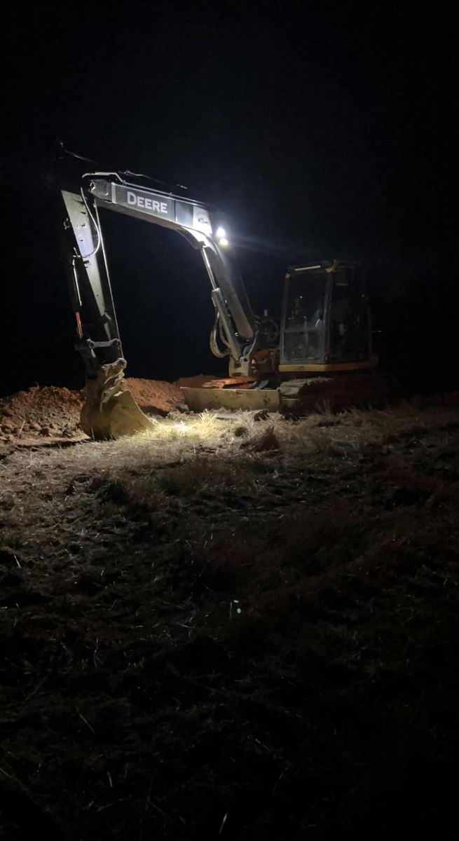 Land Clearing for Northwest Ohio Farm Drainage in Ada,, OH