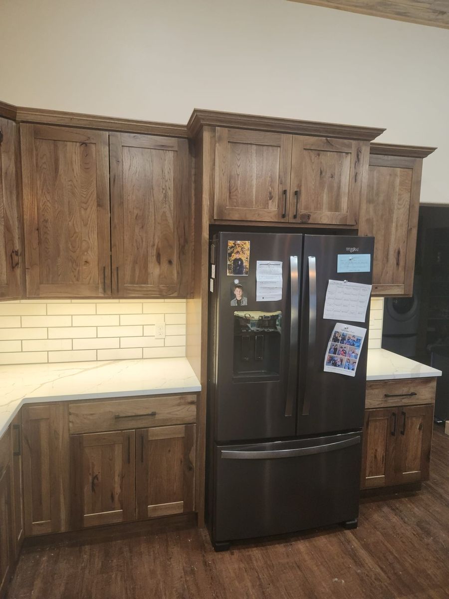 Kitchen Renovation for Pinewood Construction. LLC in Miles City, MT