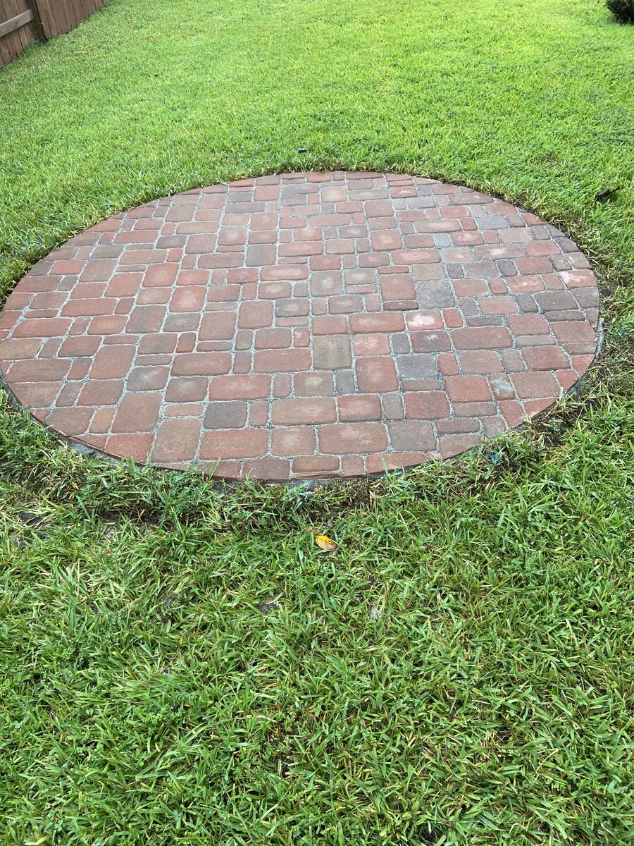 Hardscaping for Atlas Land Design in Creekside Park, TX