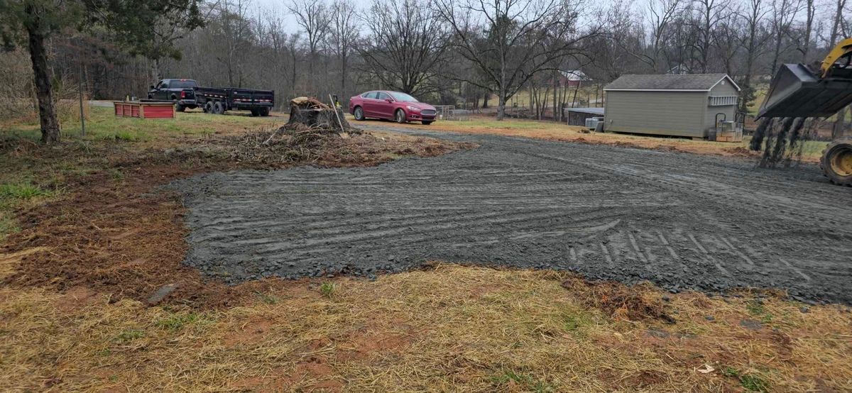 Driveway Construction for Toney Site Services LLC in Rutherford County, NC