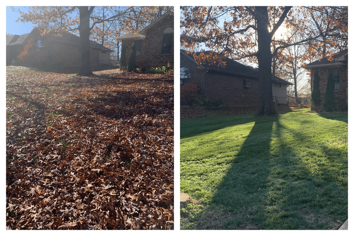 Fall Clean Up for Castillo’s Lawn Care in Monroe, GA