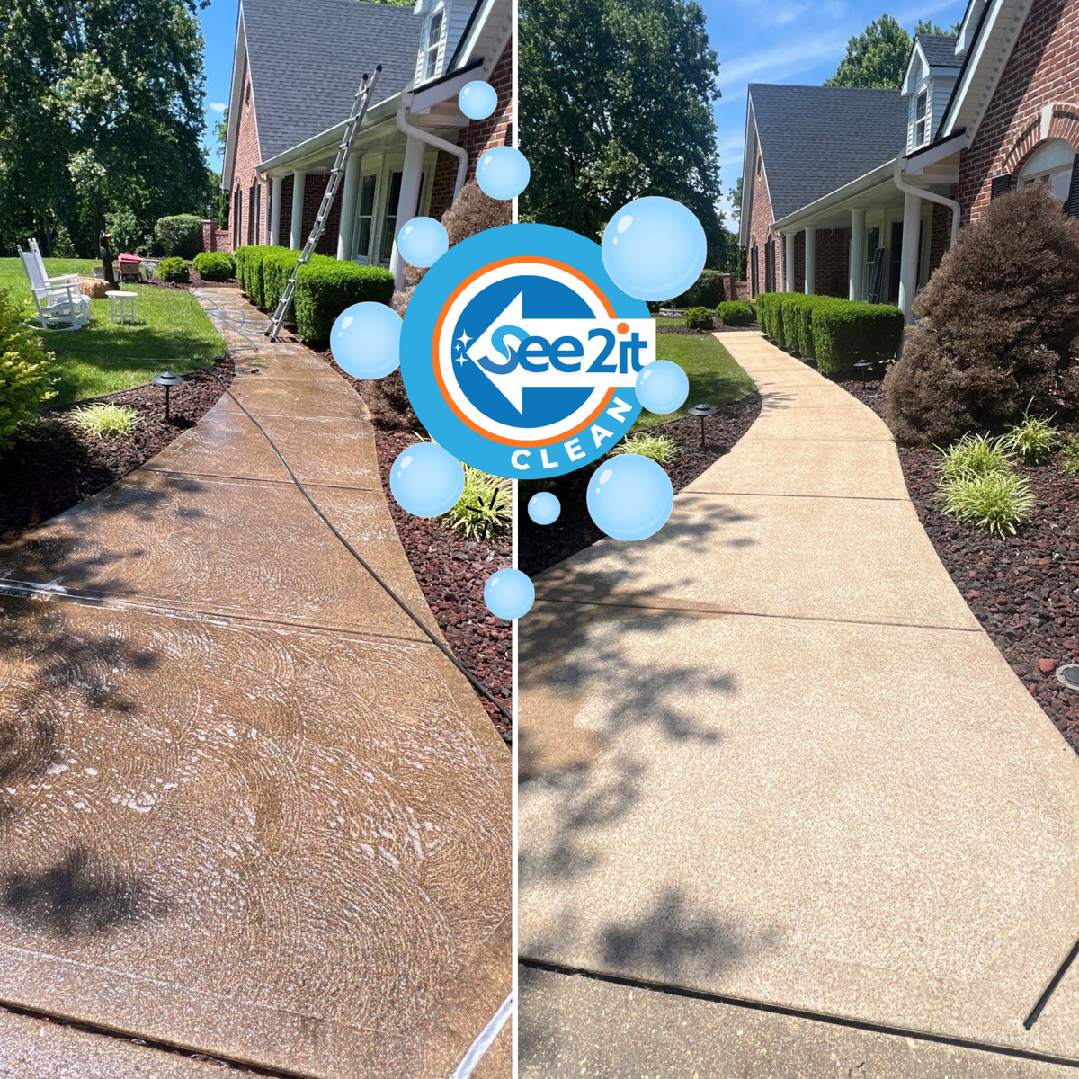 Pressure Washing for See2it Clean in St Louis, MO