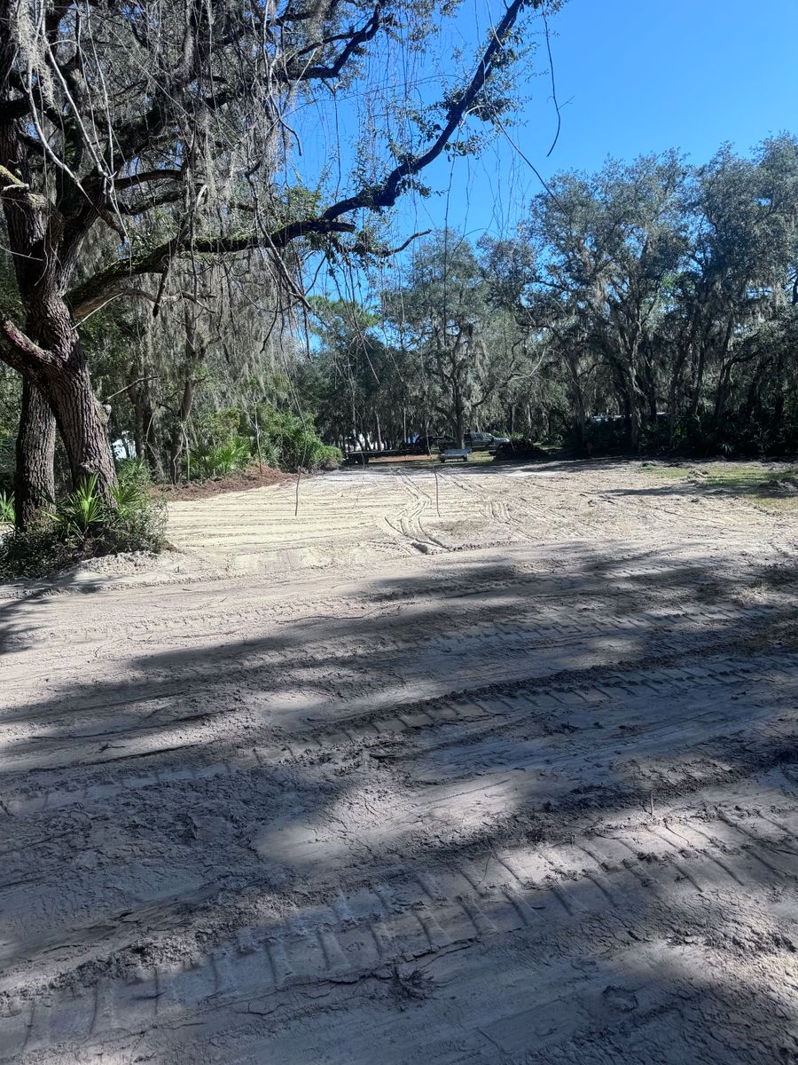 Land Clearing for CJ Dirtwork in Crescent City, FL
