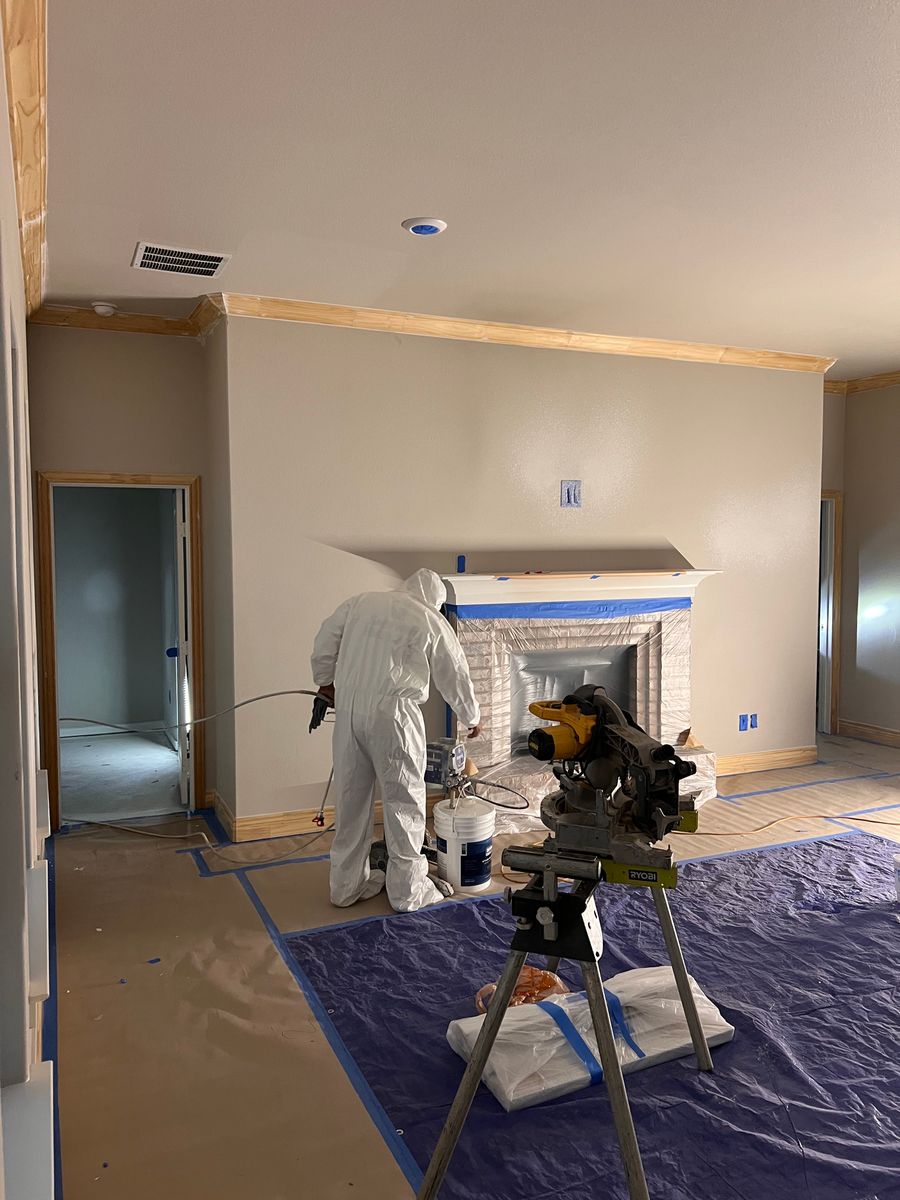 Painting for Castillo’s All Industrial Services in Lubbock County, TX