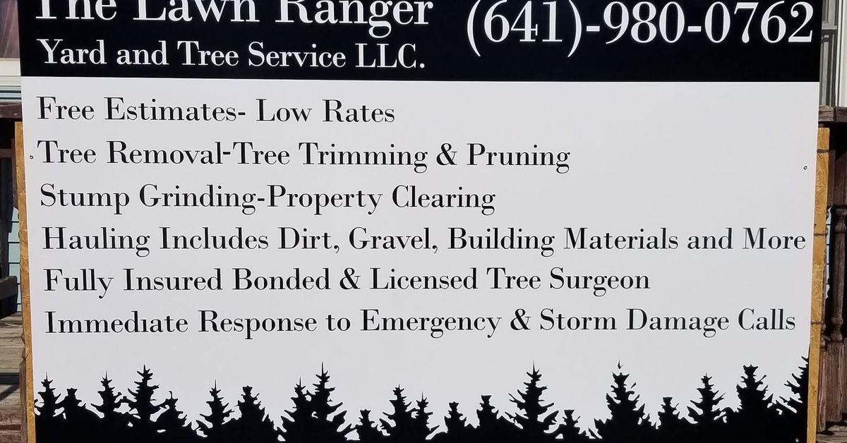 Hauling for Lawn Ranger Yard And Tree Service LLC in Ottumwa, IA