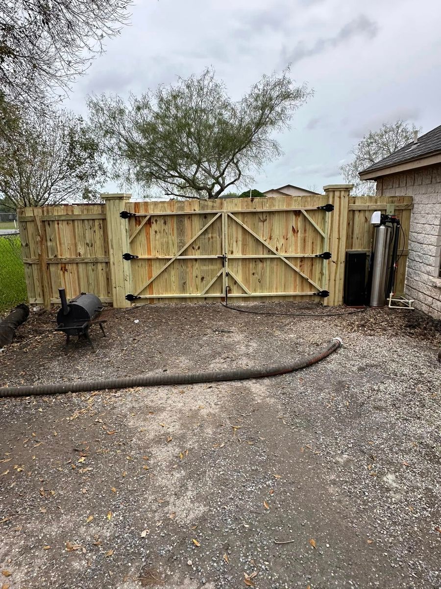 Fencing for Triple JP Contractors in San Benito, TX