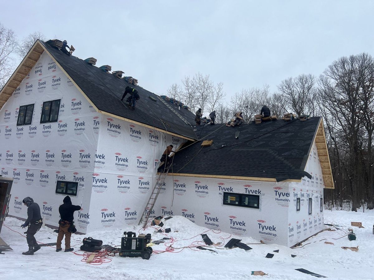 Asphalt Shingle Roofing Installation for Patriot Roofing Plus LLC in Pequot Lakes, MN