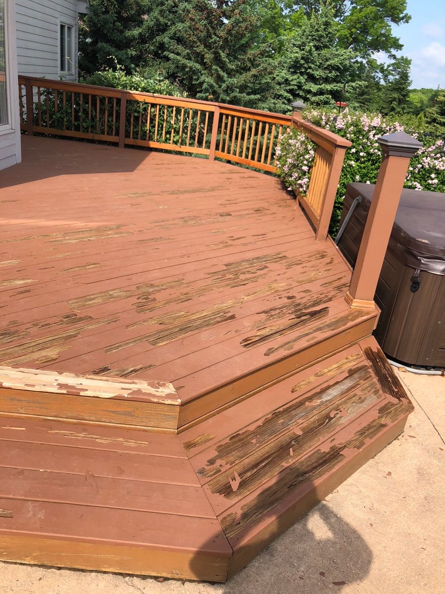 Staining for Mansour Contracting inc in Clarkston, MI