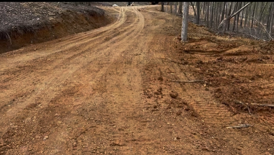Land Clearing & Dirt Work for JW Johnson Construction in Linden, TN