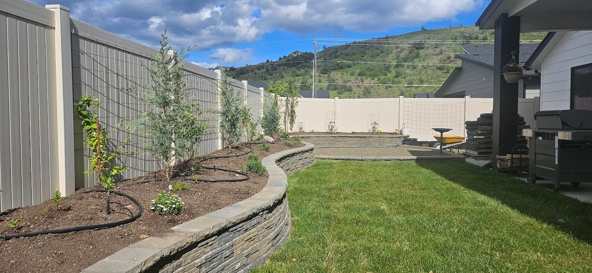 Pergola & Outside BBQ Area for Ida-Home Hardscapes in Coeur d'Alene, ID