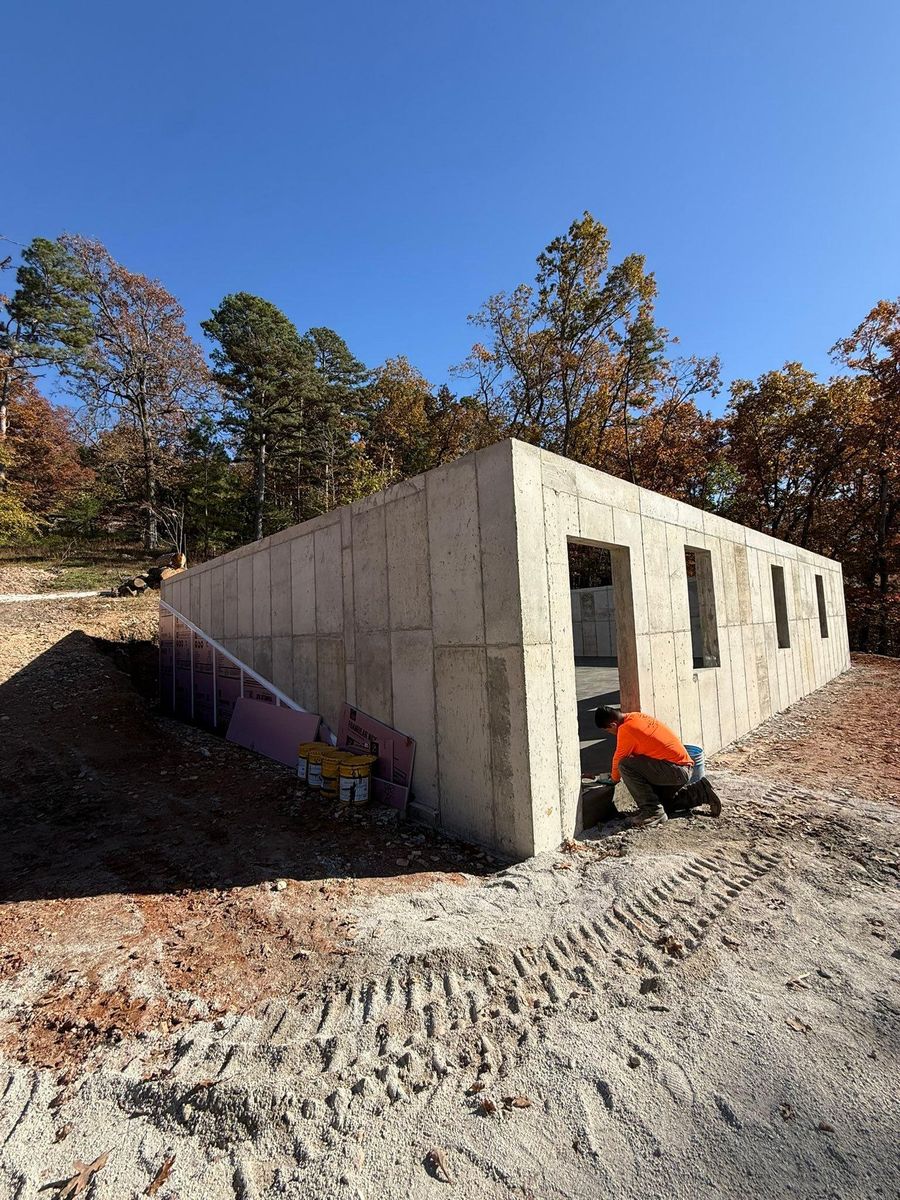 Flatwork for Modern Concrete LLC in Lowell, AR