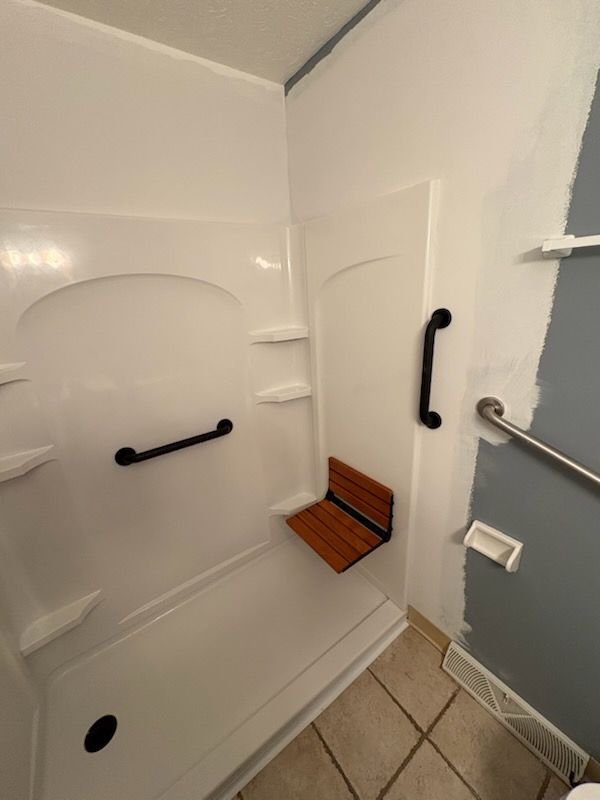 Bathroom Remodel for David W Taylor Construction in Barberton, OH