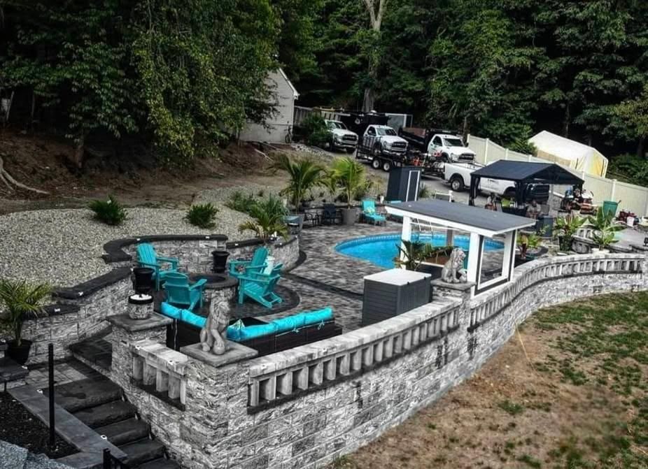 Masonry for DiSessa Landscape & Construction in Wantage, NJ