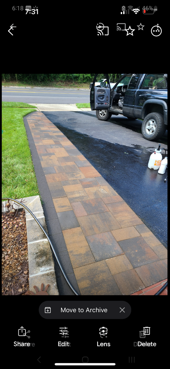 Walkway Construction for Matteo Hardscapes in Towson,  MD