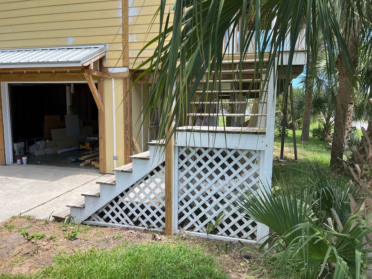 Deck and Patio Construction for MC2 Contracting Solutions in Wilmington, NC
