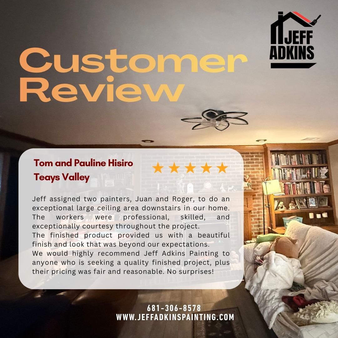 Drywall Plaster & Repair for Jeff Adkins Painting in Barboursville, WV