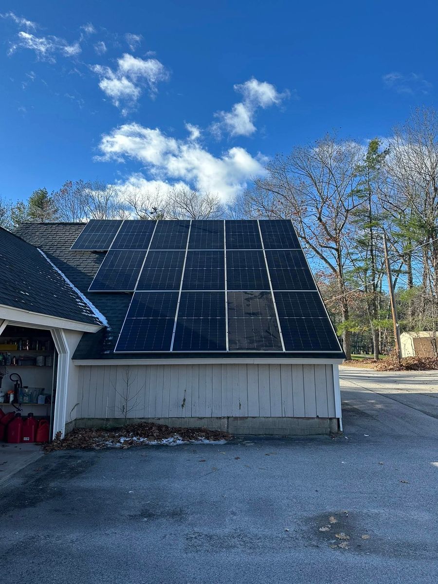 Solar Panel Installation for Sadusky Electric in Belchertown, MA