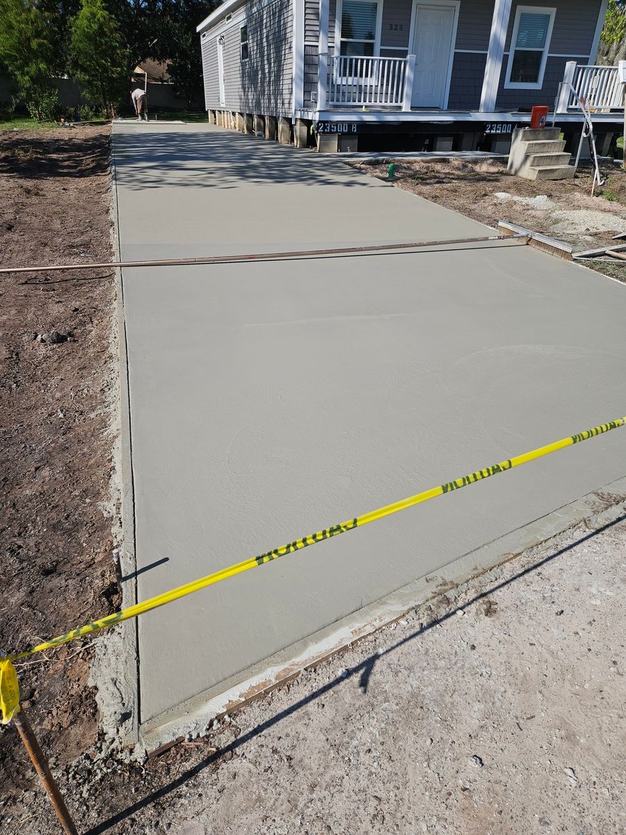 Driveway Construction for Clark Masonry in Lake County, FL