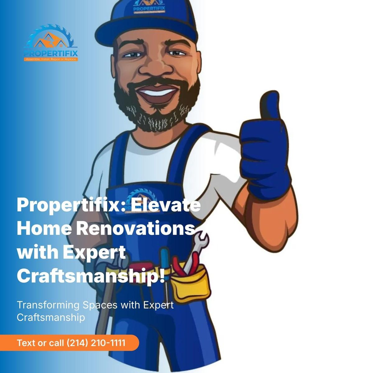 Full Property Renovations & Remodeling for Propertifix Handyman & Property Repair Services Near You in Dallas–Fort Worth in Lancaster, TX