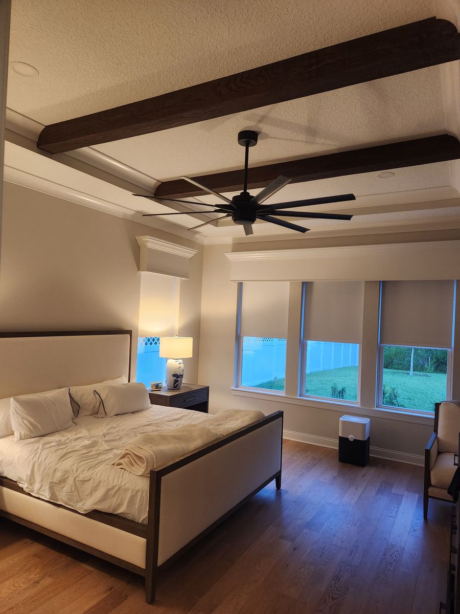 Accent Walls, Ceiling Beams, Tounge & Groove Ceilings, and more.... for Florida Coastal Carpentry LLC.  in Flagler County, FL