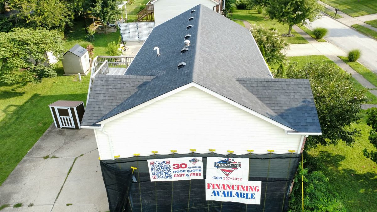 Roofing Replacement for Frontline Roofing & Home Services in Shelbyville, KY
