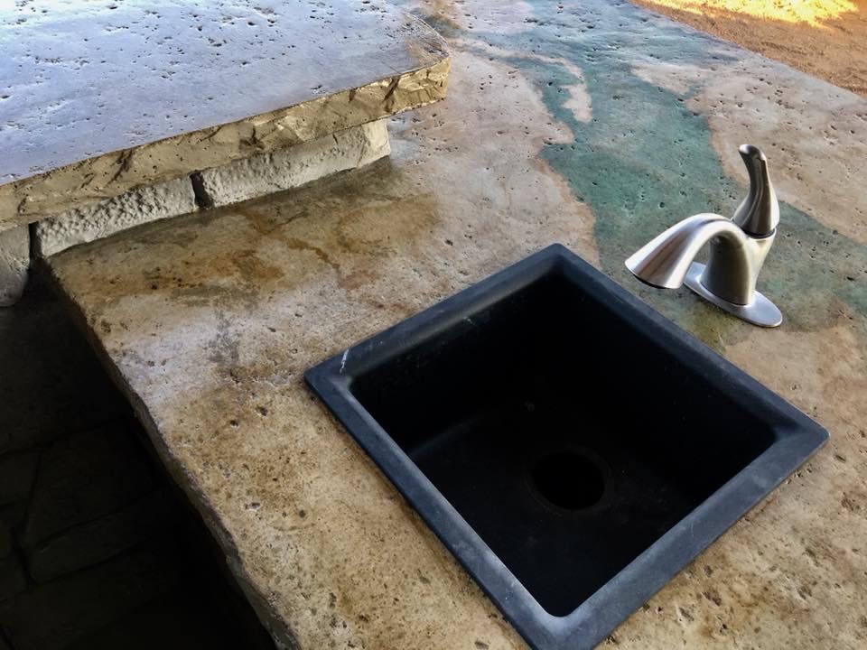 Concrete Resurfacing for Texas Curb N Borders in Houston, TX