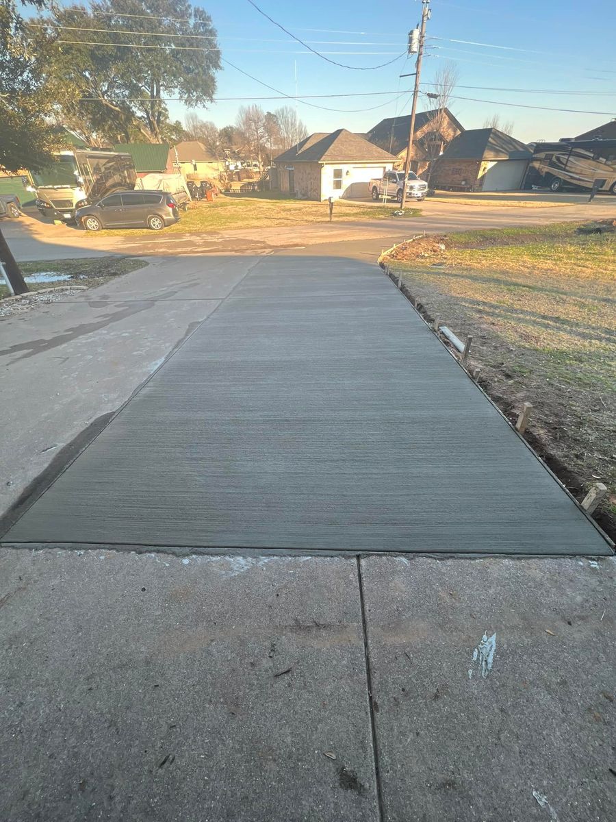Concrete Work for Javonnies Concrete Services LLC in Gun Barrel City, TX