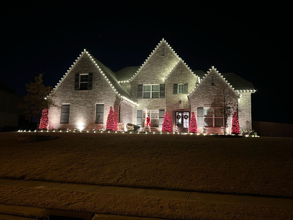 Christmas Light Services for S3 Pro Services, LLC in Arlington, TN