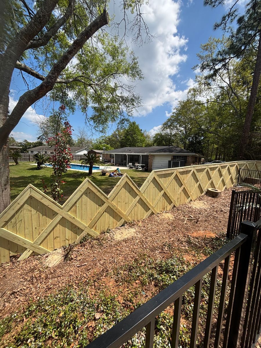 Fence Installation for Jaguar Fence in Mobile, AL