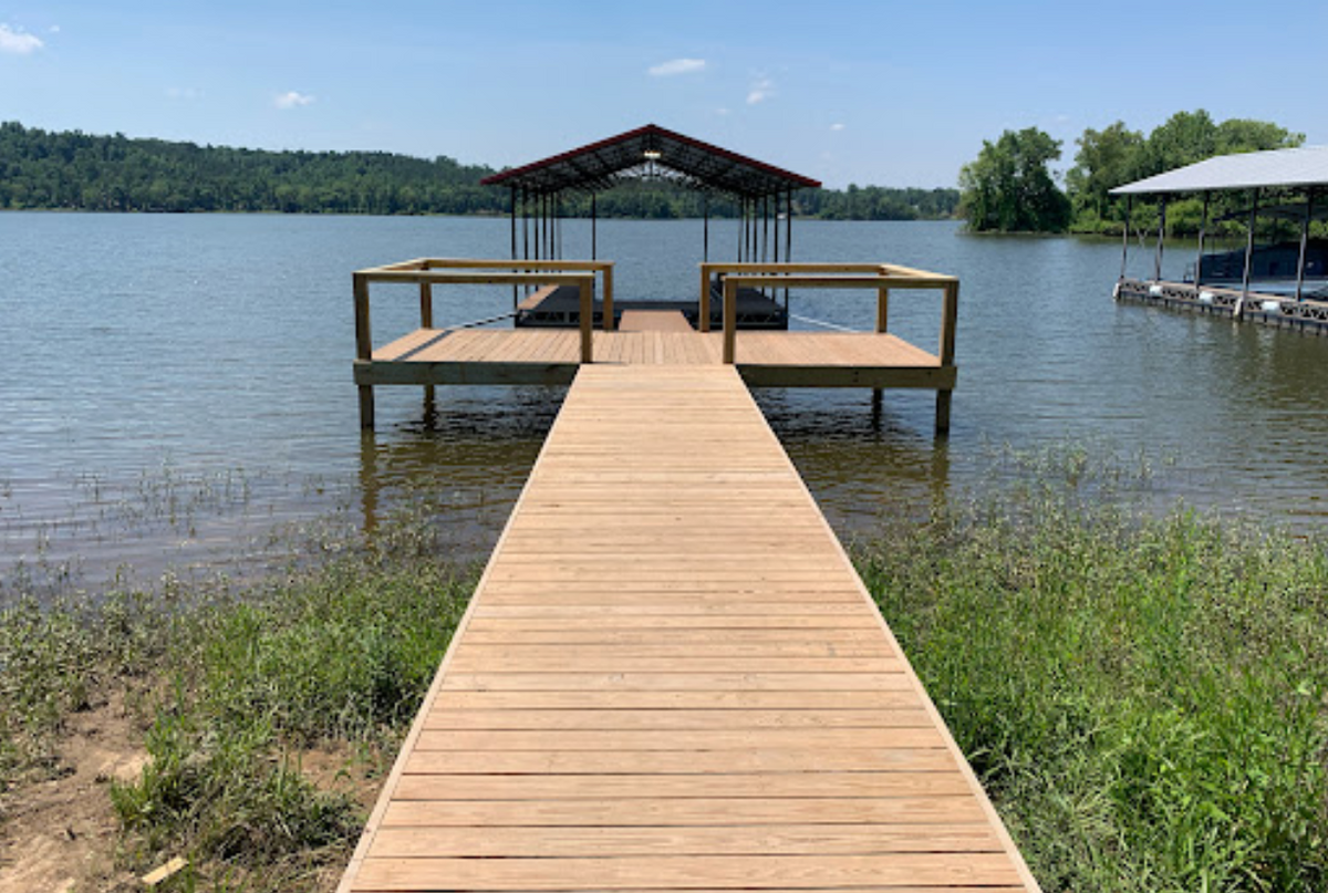 Docks for JW Johnson Construction in Linden, TN
