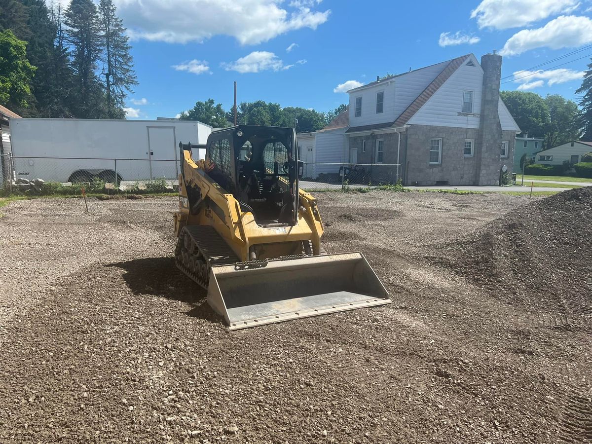 Skid Steer Work for D&S Excavating LLC  in Frankfort, NY