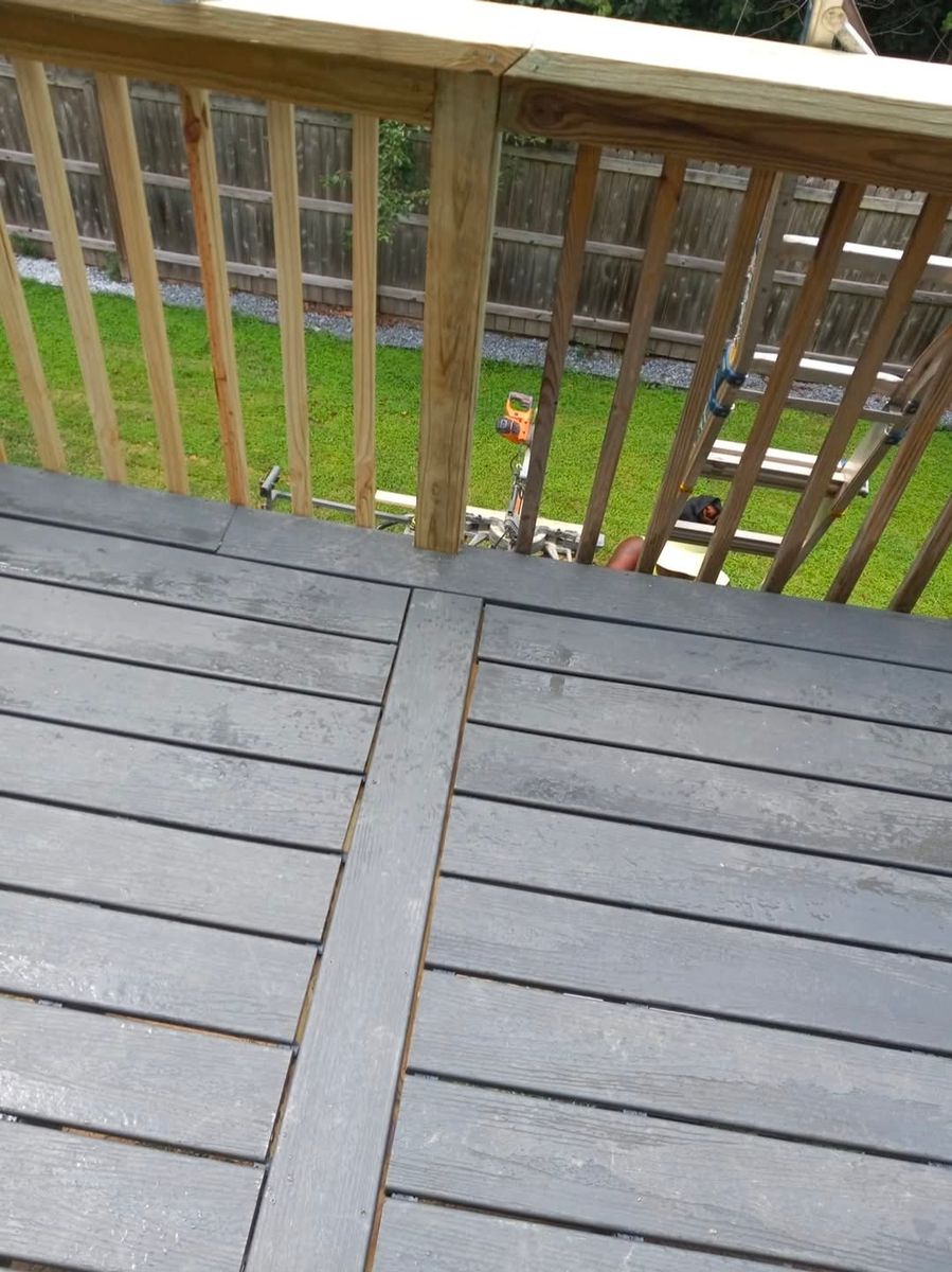 Deck Construction for All Out Construction in Atlanta, GA