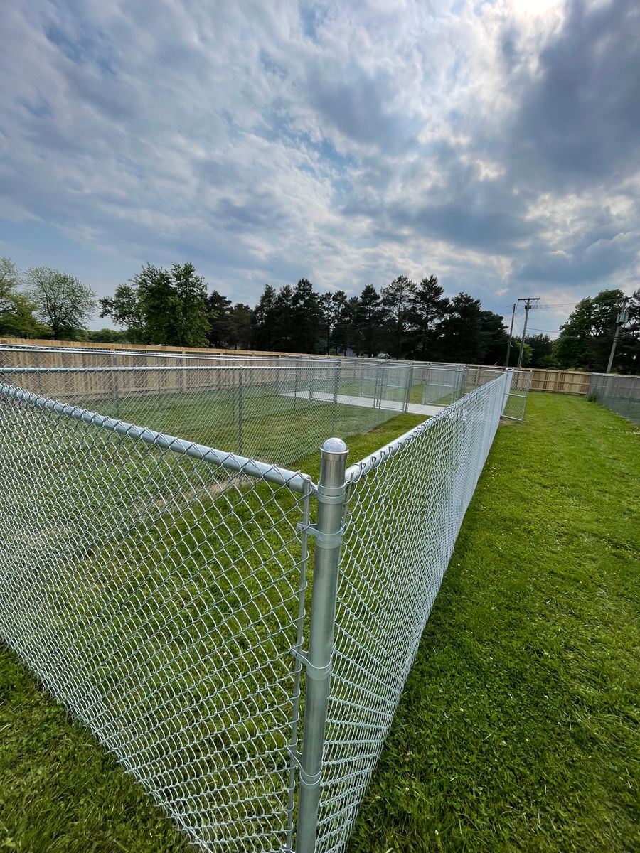 Chain Link Fencing for TMF Services in Lapeer County, MI