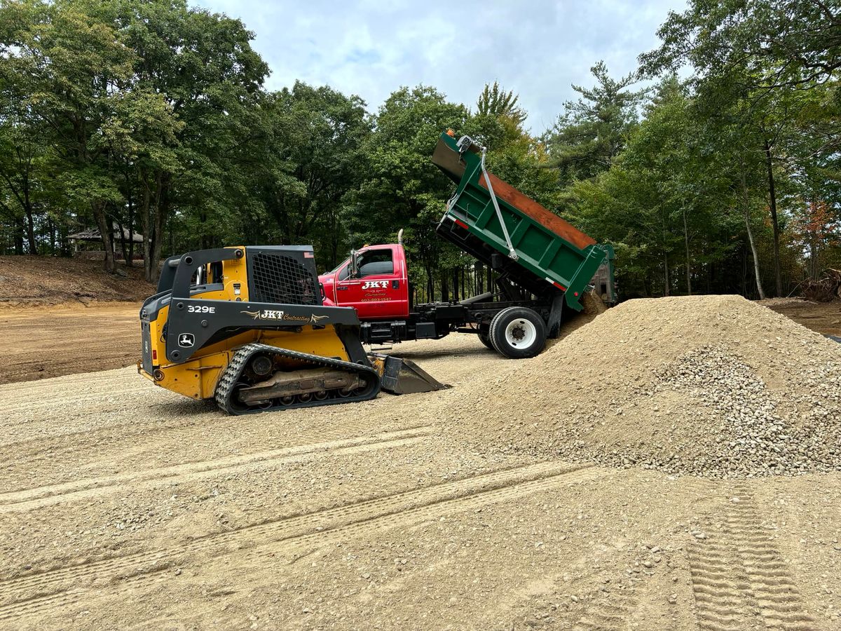 Excavation for JKT Contracting in Keene, NH