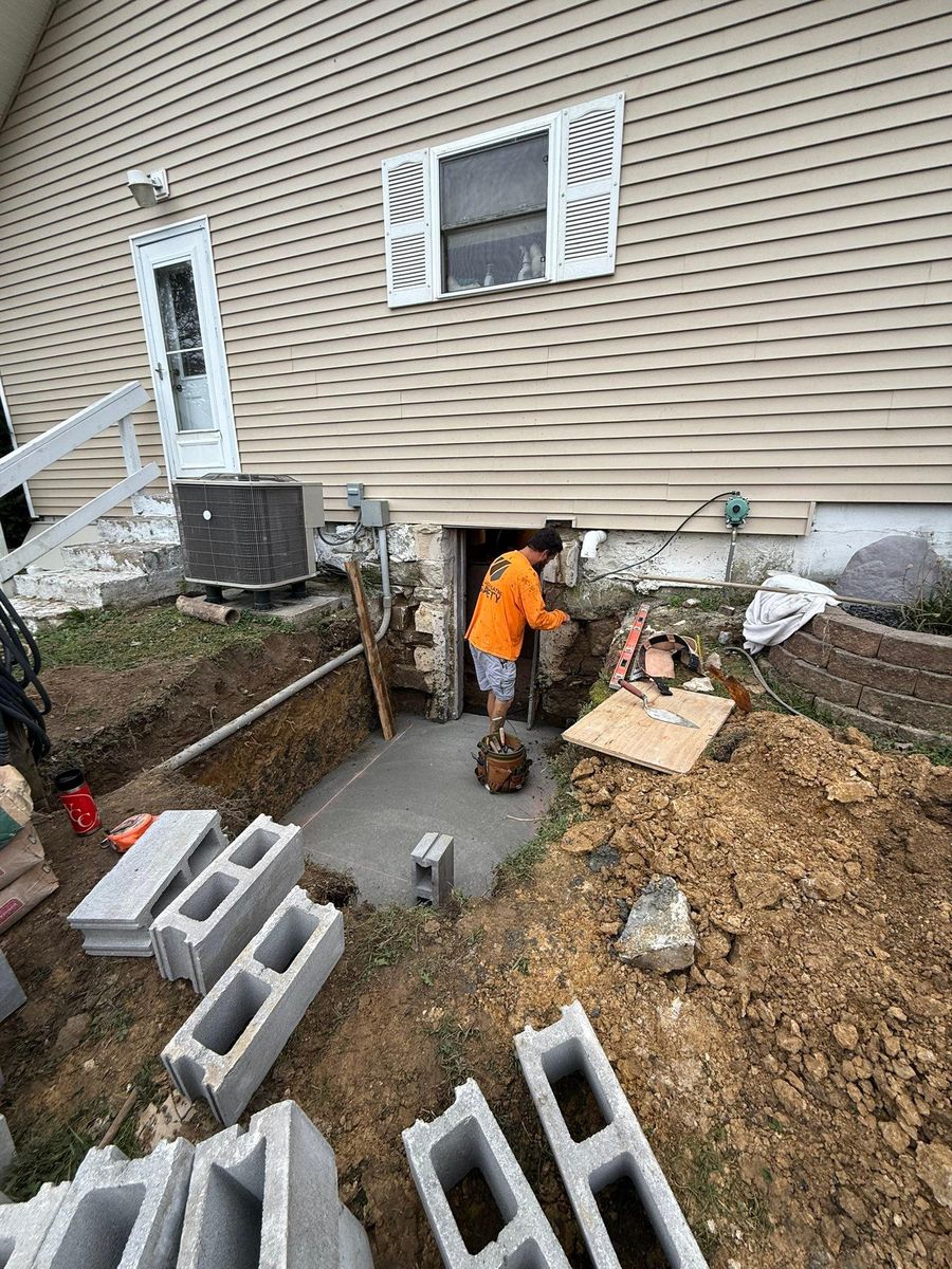 Concrete Repair for Whitfield Concrete Construction in Solsberry, IN