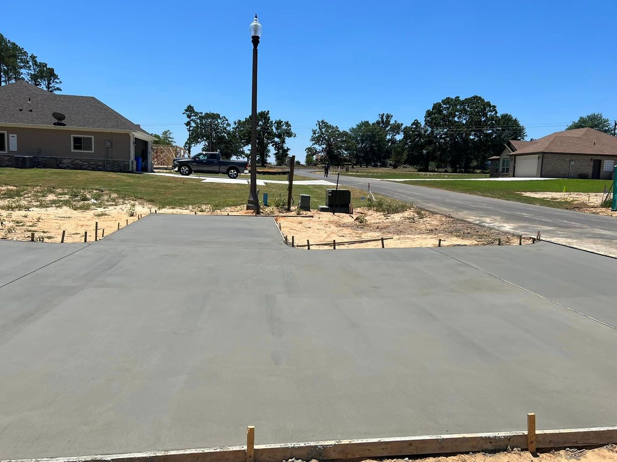 Patio Design & Installation for Phillips Concrete Construction in Rice, TX