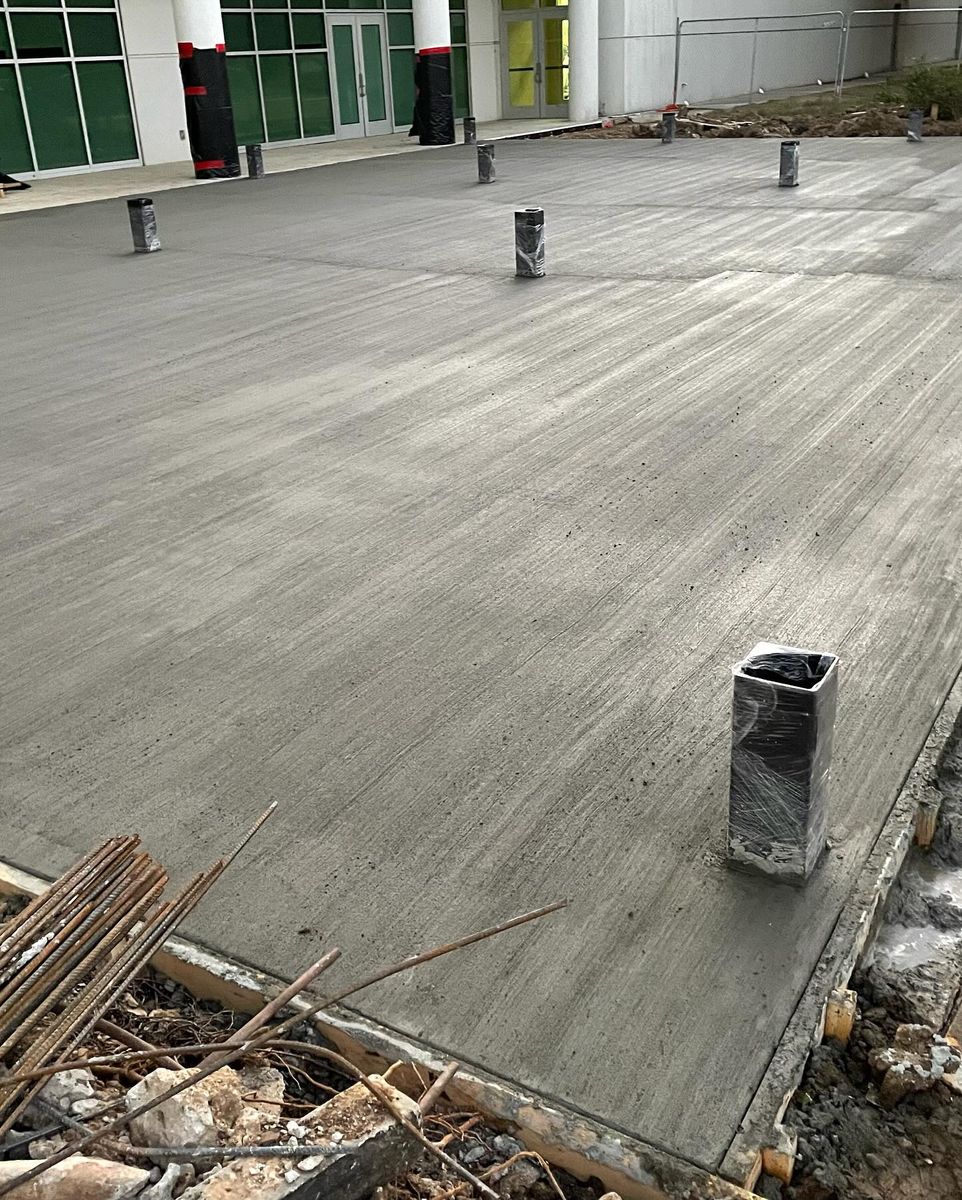 Concrete Repair for EMG Construction in Dallas, TX