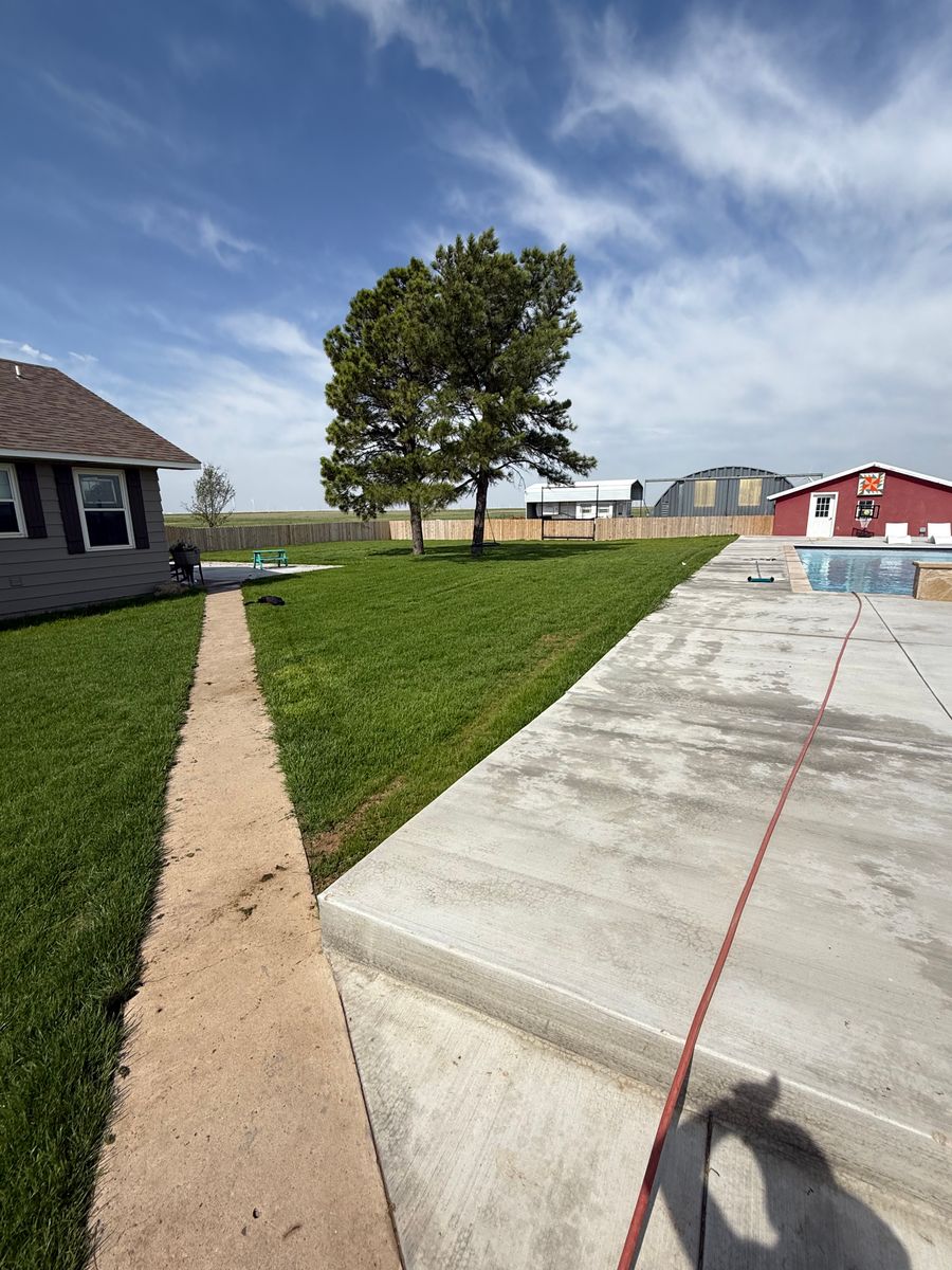 Sod Installations for R&J Hydromulch in Booker, TX