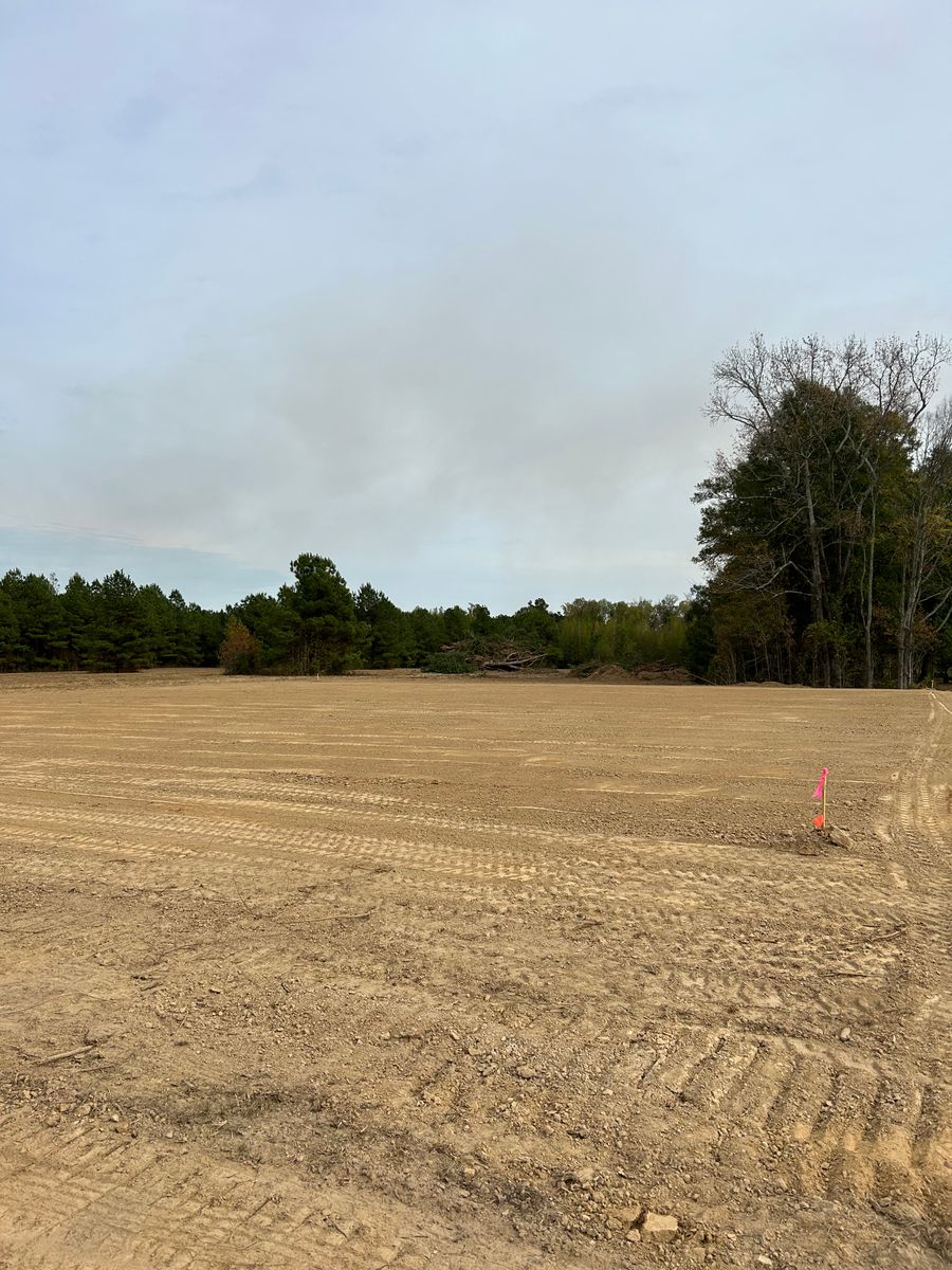 House pads & Driveway Installations for Lambert Equipment Services in Hessmer, LA