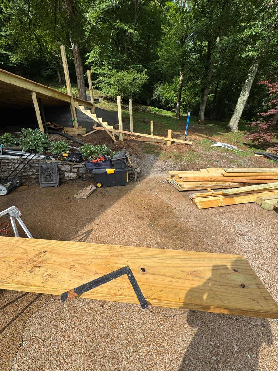 Deck & Patio Installation for J&L Remodeling in Mt. Juliet, TN