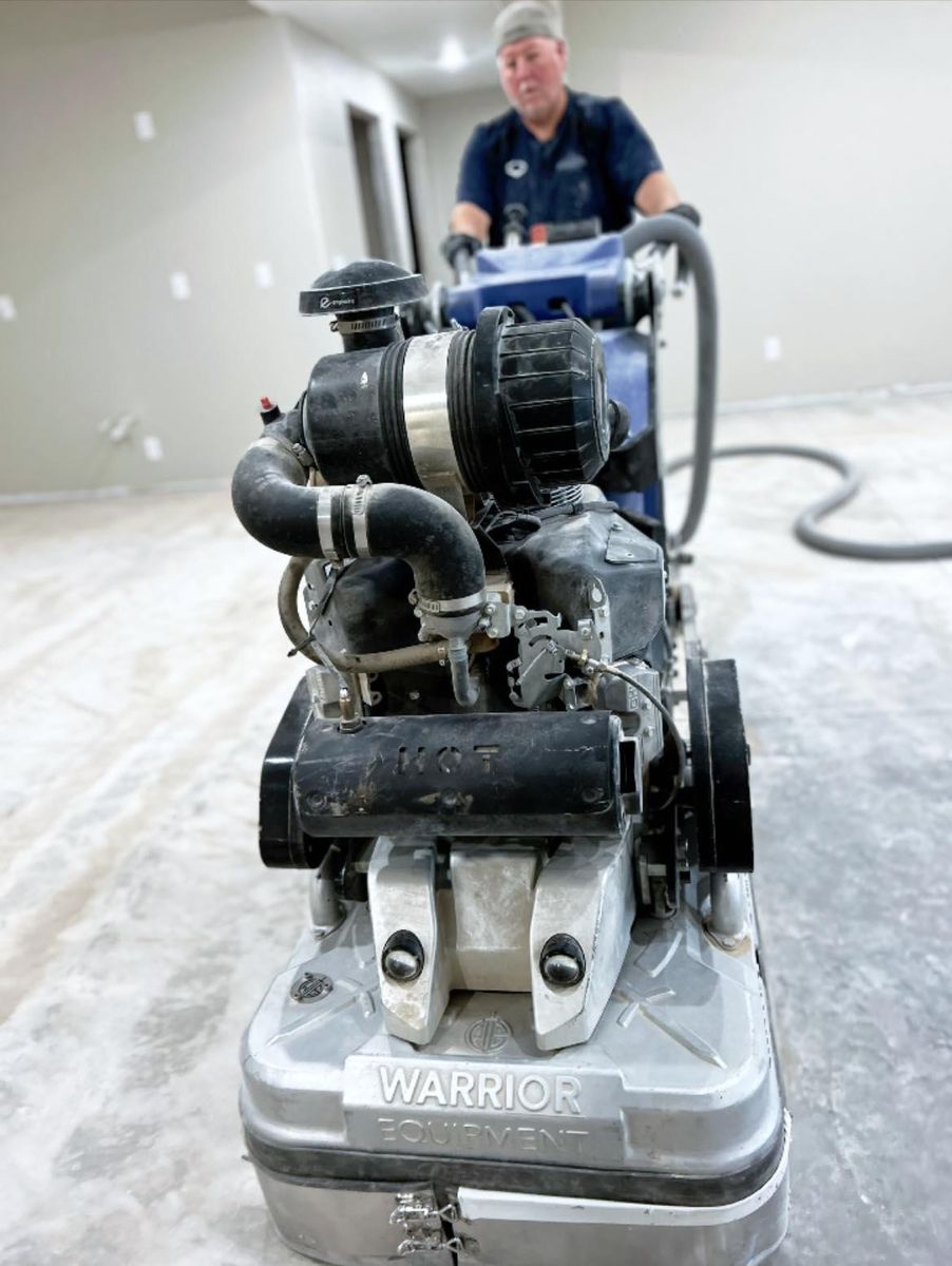 Commercial Epoxy Flooring for Rockstarz Concrete Design in Spearfish, SD