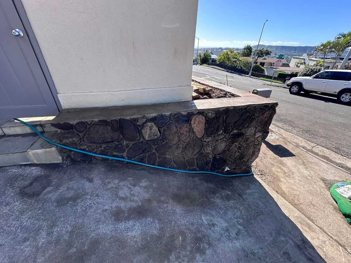 Masonry for Maka’s Akamai Masonry LLC in Kaneohe, HI