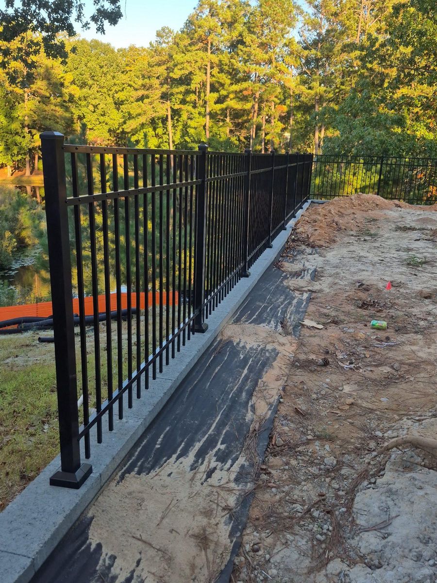 Fence Installation for JB Nealy Fence in Elgin, SC