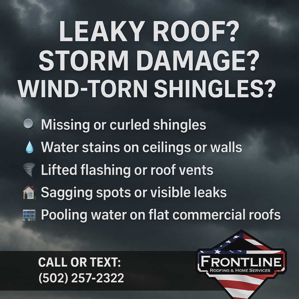 Roofing Installation for Frontline Roofing & Home Services in Shelbyville, KY