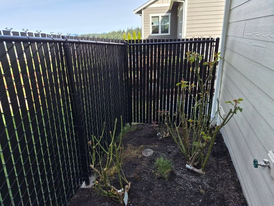 Chain Link Fencing for McBride and Sons Fence in Camano, WA