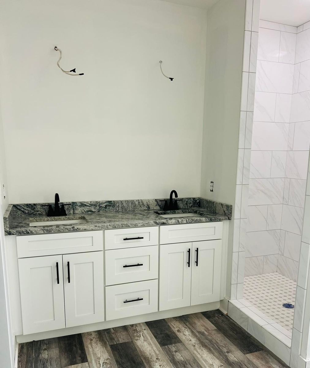 Custom Cabinet Installation for Murray Trades in Patterson, GA