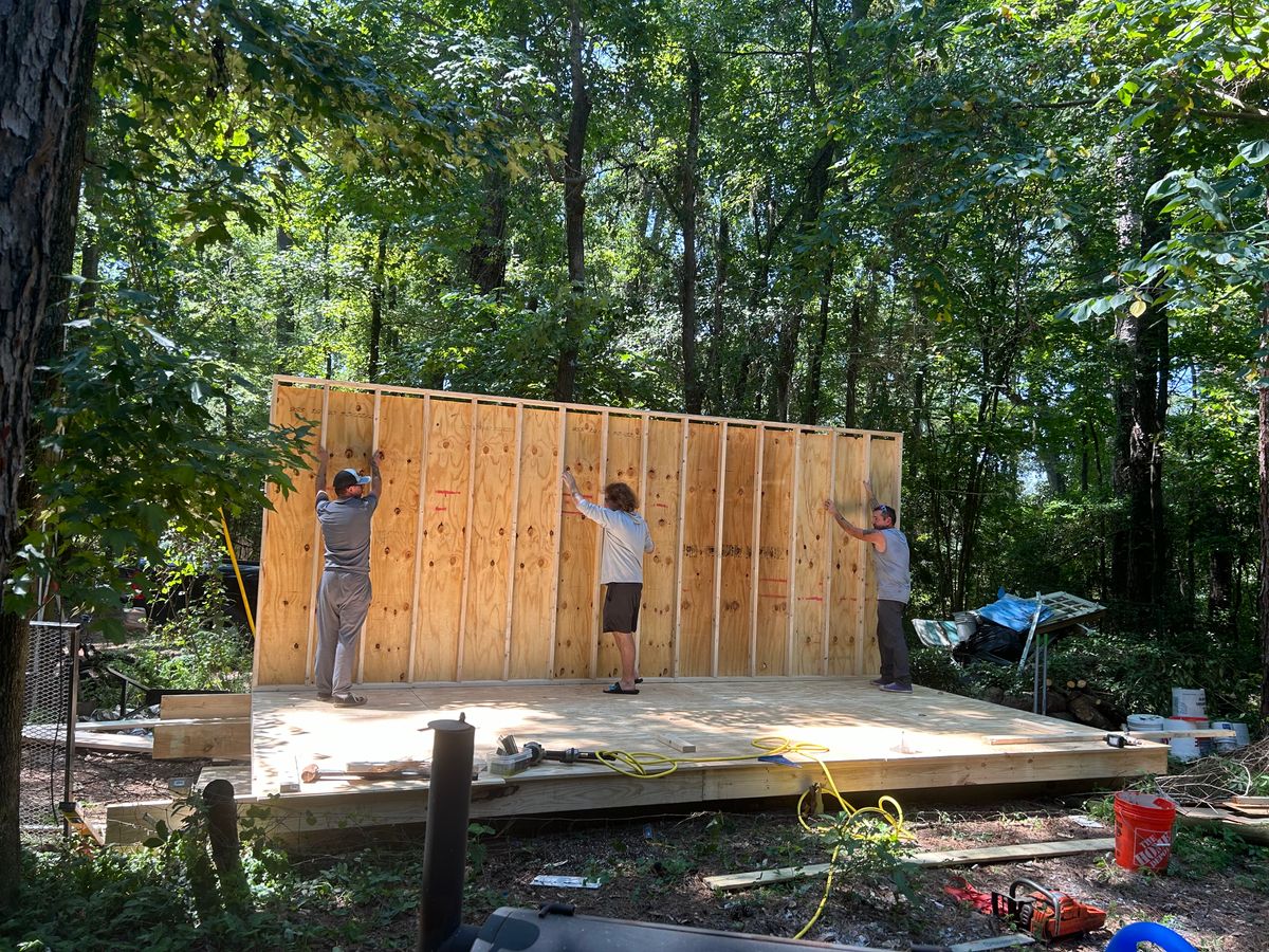 Deck Construction for Gunn Renovations in Tallahassee, FL