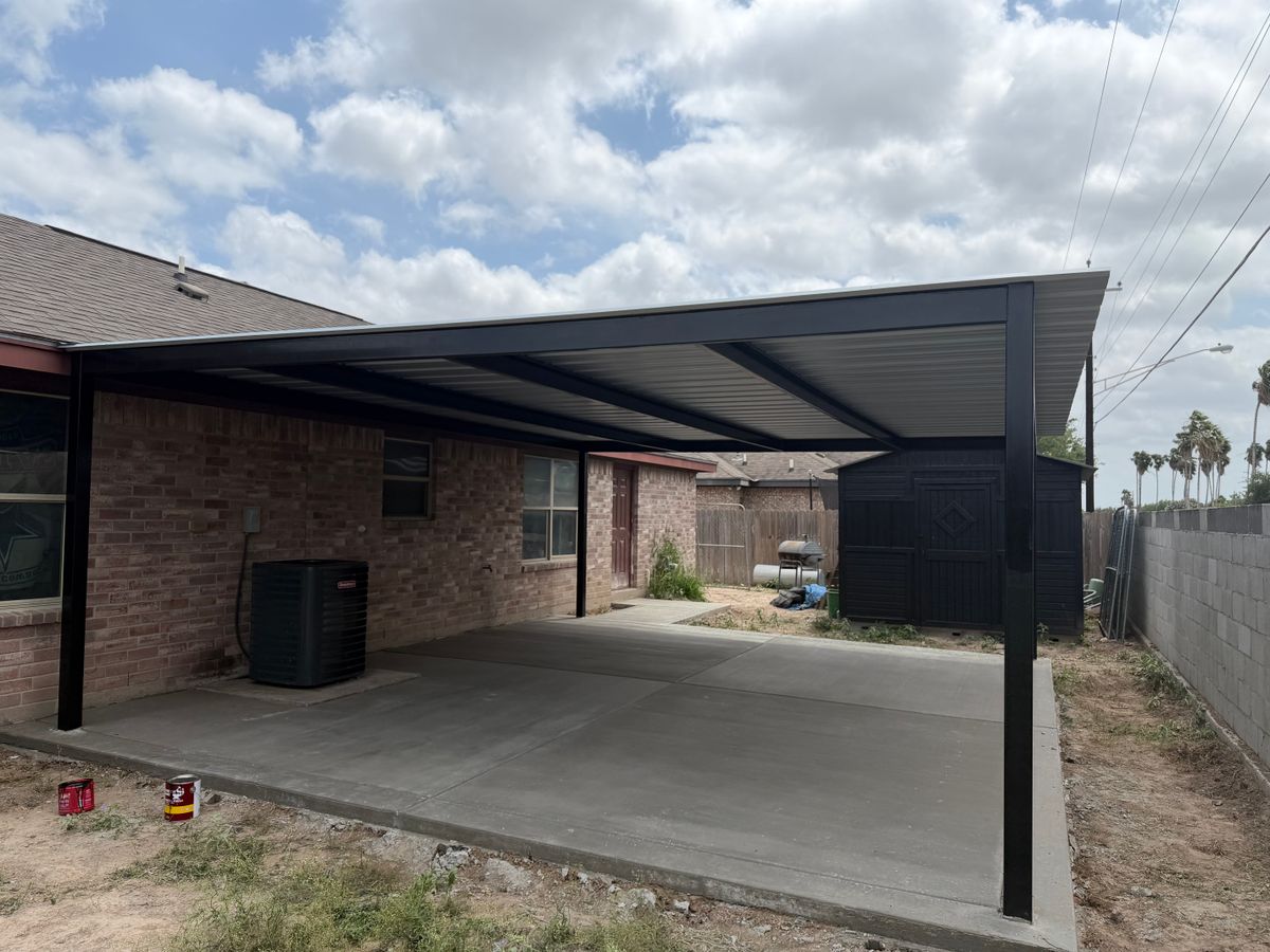 Metal Carports for Superior Painting and Metal Solutions in McAllen, TX